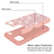 TJS "Sapphire" Hybrid Glitter Phone Case for LG K92 5G