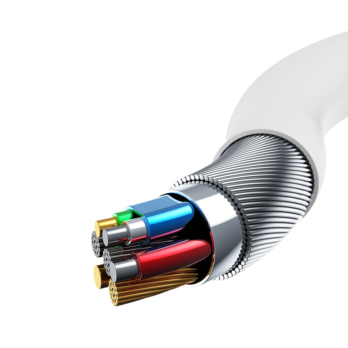 USB C to Lightning Cable 6 ft Apple MFi Certified - InfinityAccessories017