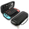 Nintendo Switch Lite Carrying Case Carbon Fiber Portable Pouch Travel Bag - InfinityAccessories017