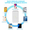 Dual USB Qi Wireless 8000mAh Power Bank Fast Charging Portable Battery Charger - InfinityAccessories017