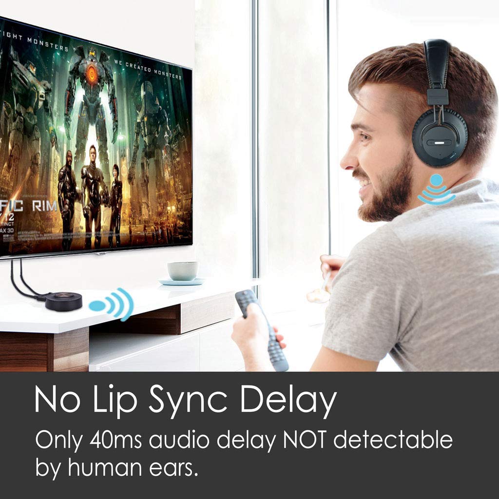 Wireless Headphones With Bluetooth Transmitter - InfinityAccessories017