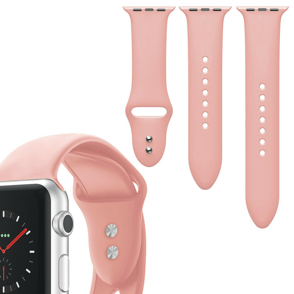 Sport Watch Band Strap for Apple Watch Series 5/4/3/2/1 3-Piece Pack - InfinityAccessories017