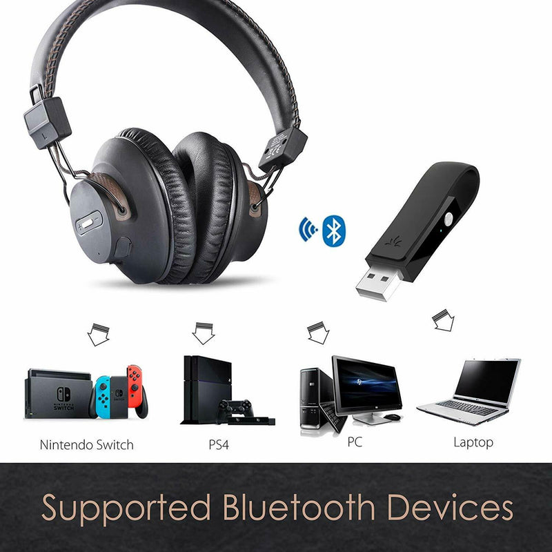 Wireless Bluetooth PS4 Gaming Headphones USB Audio Transmitter Set - InfinityAccessories017