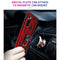 TJS "DuoGuard" Ring Kickstand Phone Case for Motorola Moto G Stylus 2020