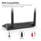 Long Range Bluetooth 5.0 Transmitter Receiver for TV & PC Audio, Home Stereo Speakers, aptX Low Latency Wireless Adapter for 2 Headphones - InfinityAccessories017