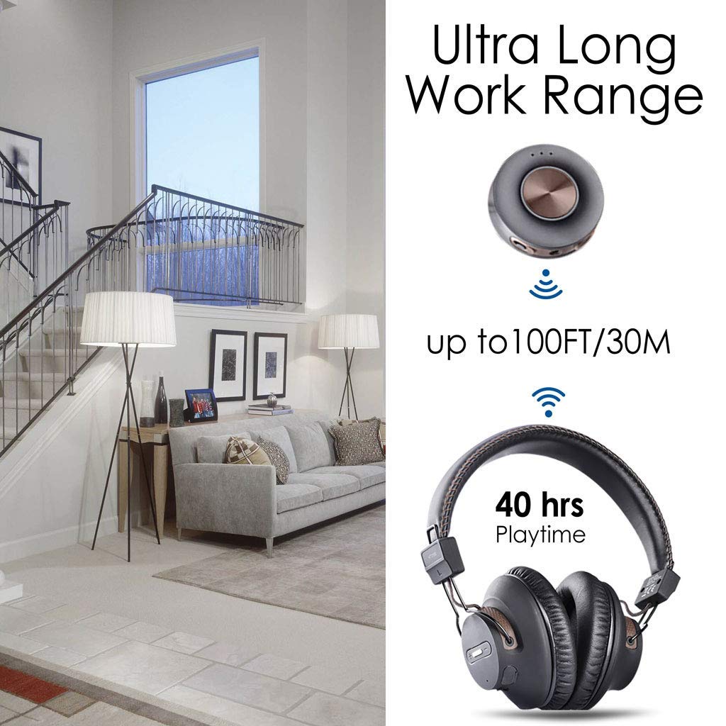 Wireless Headphones With Bluetooth Transmitter - InfinityAccessories017