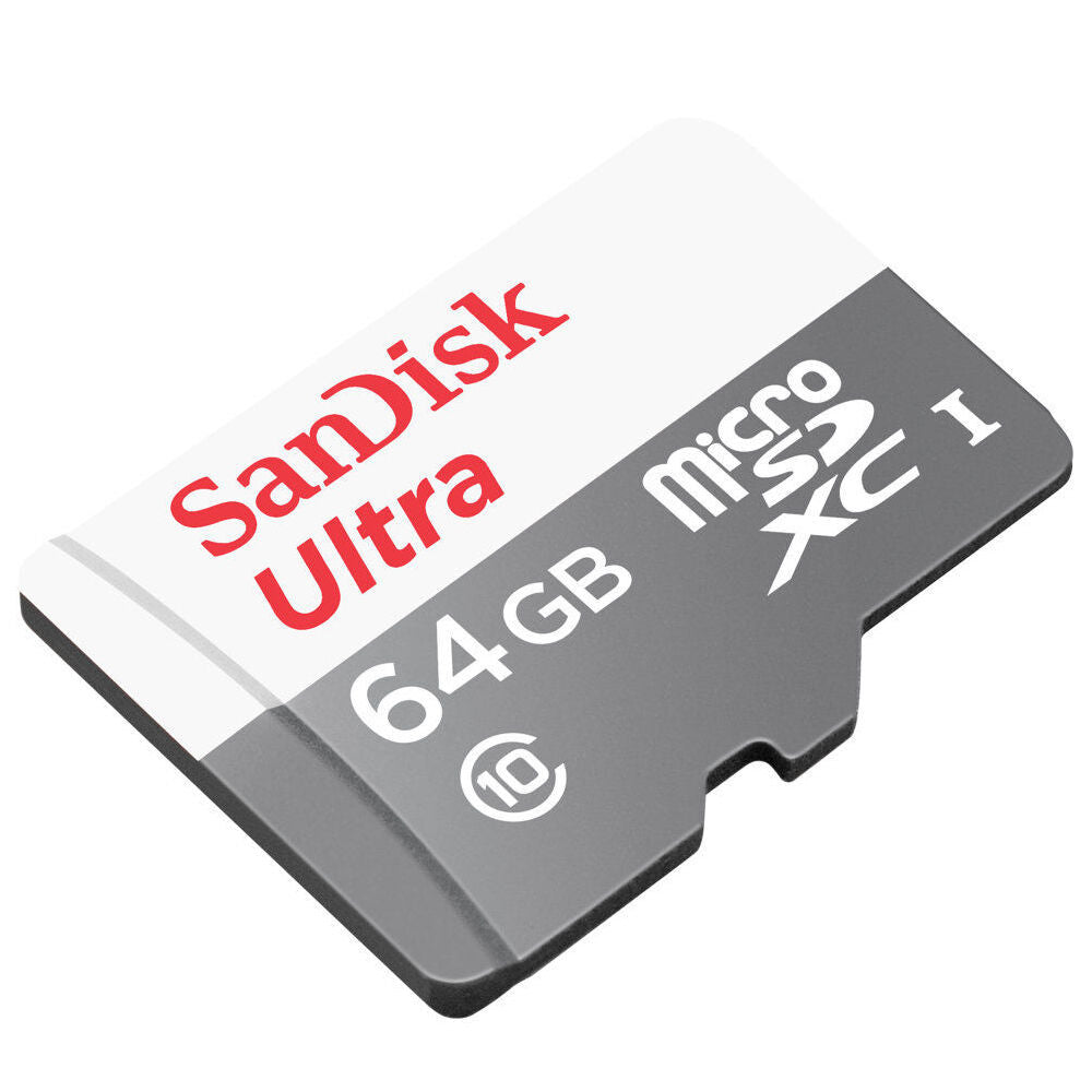SanDisk Ultra 16GB 32GB 64GB Flash Memory Card microSDXC microSDHC MicroSD UHS-I - InfinityAccessories017