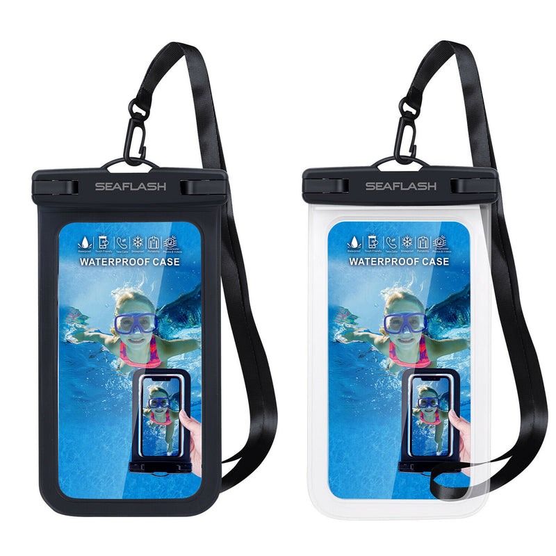 Waterproof Phone Case IPX8 Underwater Pouch Bag Pack Dry Bag Case Cover for Cell Phone - InfinityAccessories017