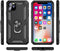 TJS “DuoGuard” Ring Kickstand Phone Case for iPhone 11, iPhone 11 Pro, iPhone 11 Pro Max - InfinityAccessories017