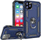 TJS “DuoGuard” Ring Kickstand Phone Case for iPhone 11, iPhone 11 Pro, iPhone 11 Pro Max - InfinityAccessories017