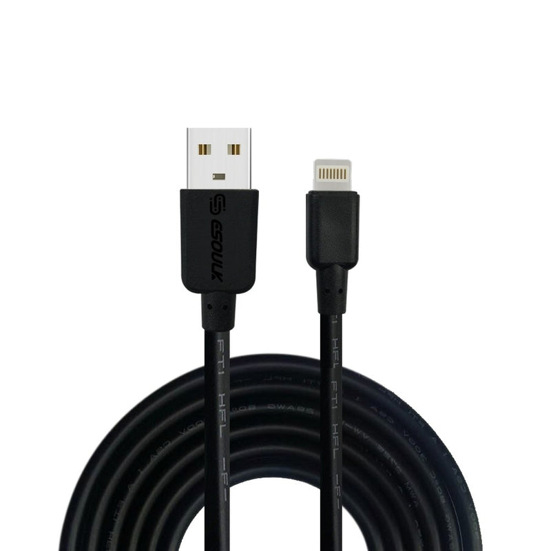 ESOULK 5ft/1.5m 1.5A USB To Lightning Charge/Sync Cable