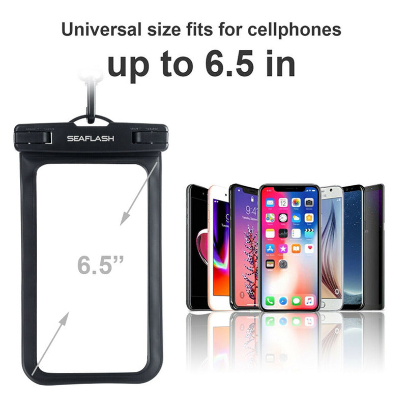 Waterproof Phone Case IPX8 Underwater Pouch Bag Pack Dry Bag Case Cover for Cell Phone - InfinityAccessories017