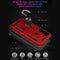 TJS "DuoGuard" Ring Kickstand Phone Case for Motorola Moto G Stylus 2020