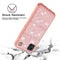 TJS "Sapphire" Hybrid Glitter Phone Case for LG K92 5G