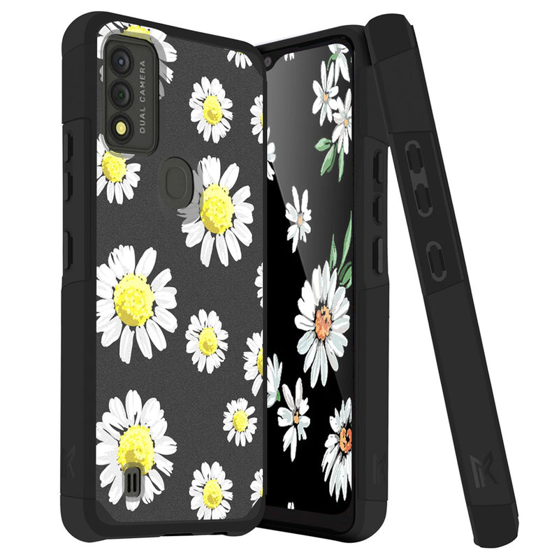 TJS "ArmorLux" Hybrid Phone Case for T-Mobile Wiko Voix