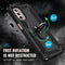 TJS "DuoGuard" Ring Kickstand Phone Case for Motorola G Stylus 5G 2022