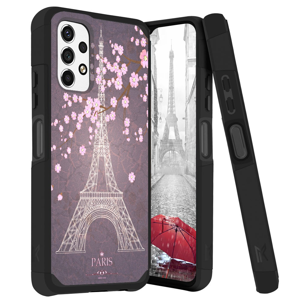 TJS "ArmorLux" Hybrid Phone Case for Samsung Galaxy A23 5G