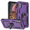 TJS "DuoGuard" Ring Kickstand Phone Case for LG K22, LG K22+, LG K32