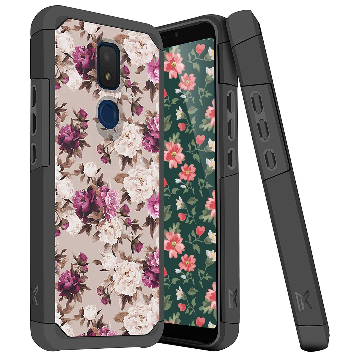 TJS "ArmorLux" Hybrid Phone Case for AT&T Motivate2