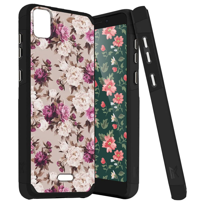 TJS "ArmorLux" Hybrid Phone Case for Cricket Vision Plus
