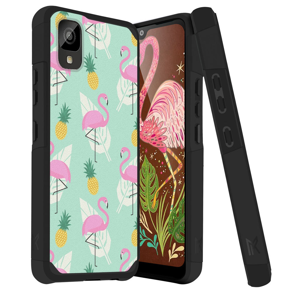 TJS "ArmorLux" Hybrid Phone Case for TCL ION Z