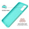 TJS "Sapphire" Hybrid Glitter Phone Case for Samsung Galaxy A52 5G