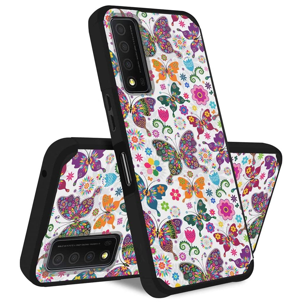 TJS "ArmorLux" Hybrid Phone Case for TCL Stylus 5G