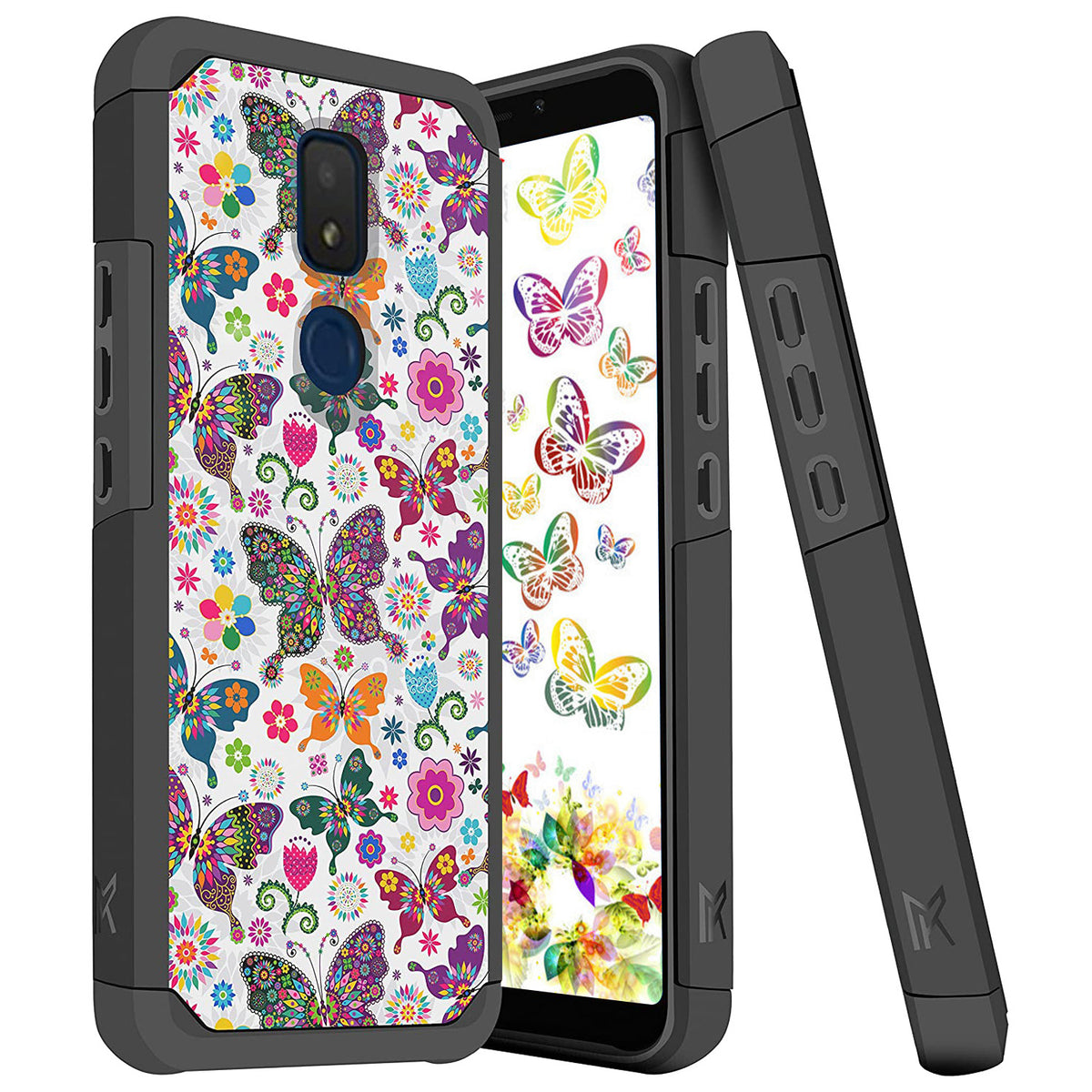 TJS "ArmorLux" Hybrid Phone Case for AT&T Motivate2