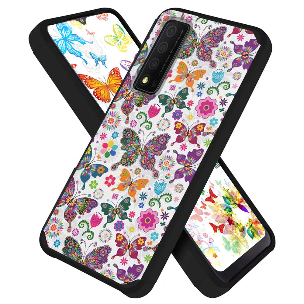 TJS "ArmorLux" Hybrid Phone Case for TCL Stylus 5G