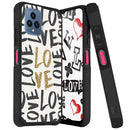 TJS "ArmorLux" Hybrid Phone Case for T-Mobile Revvl 6 5G