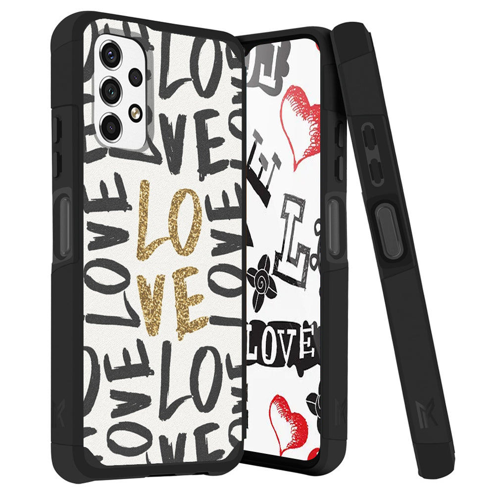 TJS "ArmorLux" Hybrid Phone Case for Samsung Galaxy A23 5G