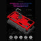 TJS “DuoGuard” Ring Kickstand Phone Case for LG K92 5G
