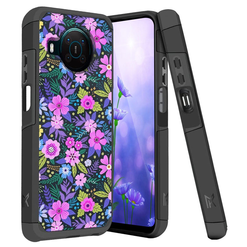 TJS "ArmorLux" Hybrid Phone Case for Nokia X100
