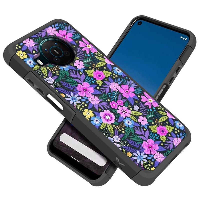 TJS "ArmorLux" Hybrid Phone Case for Nokia X100