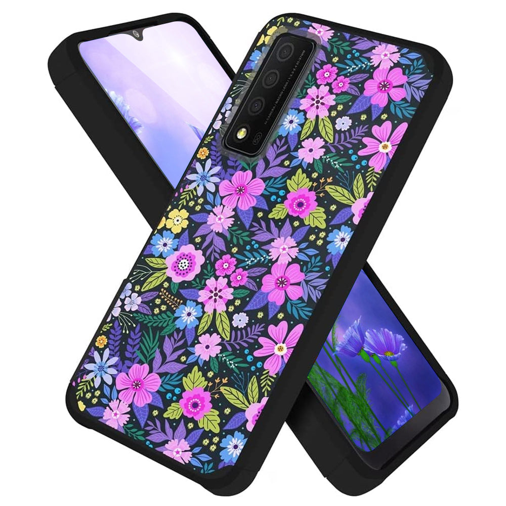 TJS "ArmorLux" Hybrid Phone Case for TCL Stylus 5G