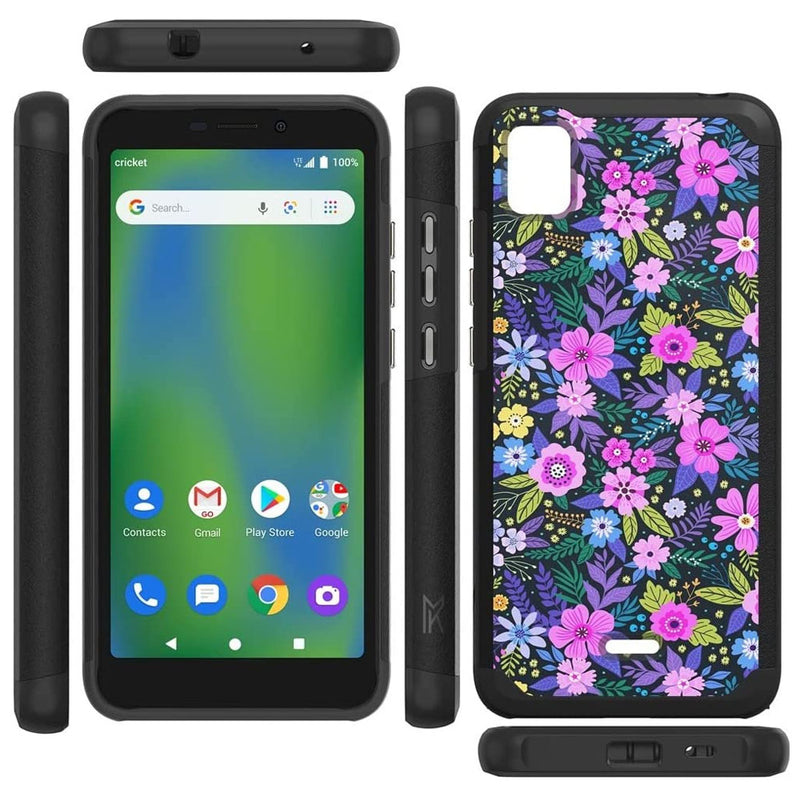 TJS "ArmorLux" Hybrid Phone Case for Cricket Vision Plus