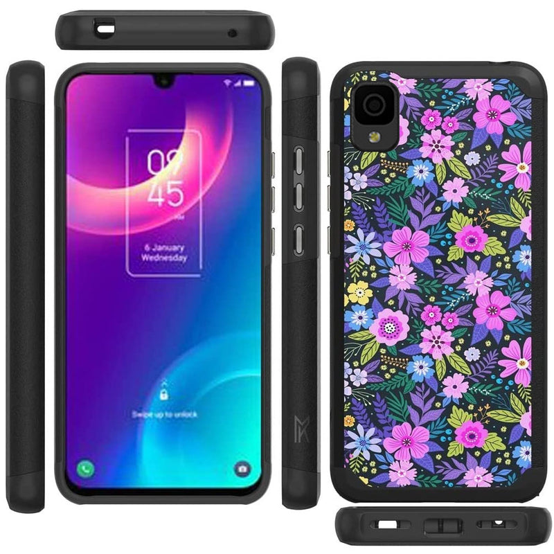 TJS "ArmorLux" Hybrid Phone Case for TCL 30Z