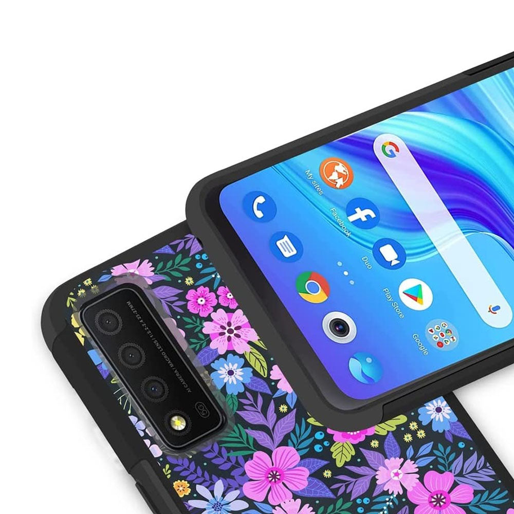 TJS "ArmorLux" Hybrid Phone Case for TCL Stylus 5G