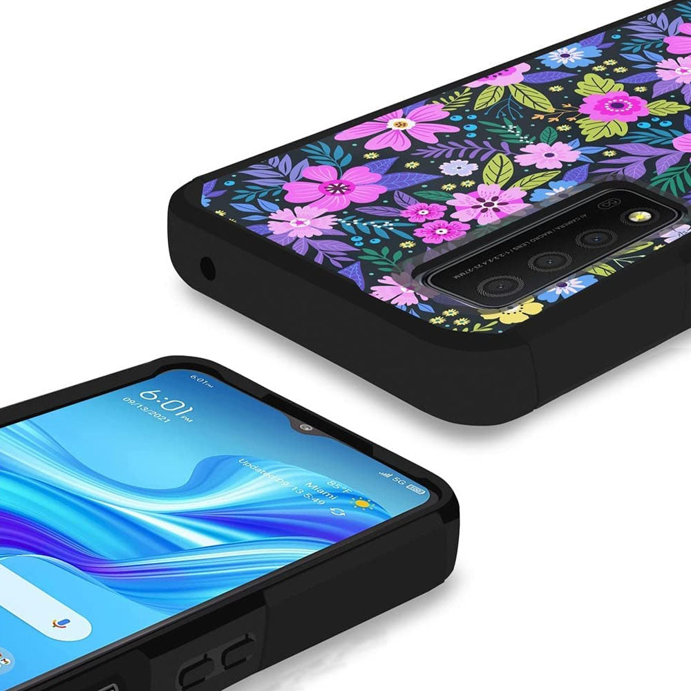 TJS "ArmorLux" Hybrid Phone Case for TCL Stylus 5G