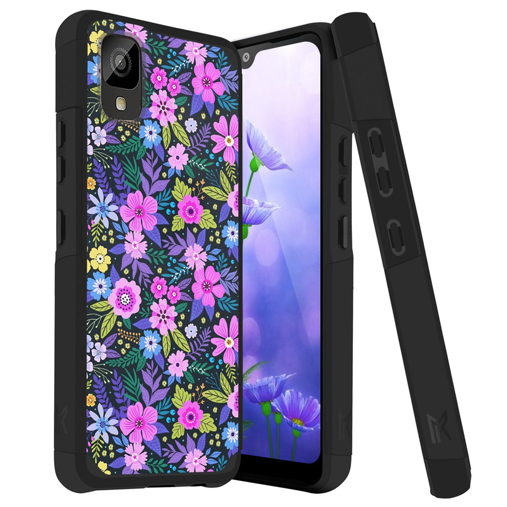 TJS "ArmorLux" Hybrid Phone Case for TCL ION Z
