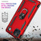 TJS “DuoGuard” Ring Kickstand Phone Case for LG K92 5G
