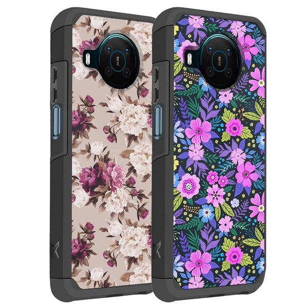 TJS "ArmorLux" Hybrid Phone Case for Nokia X100