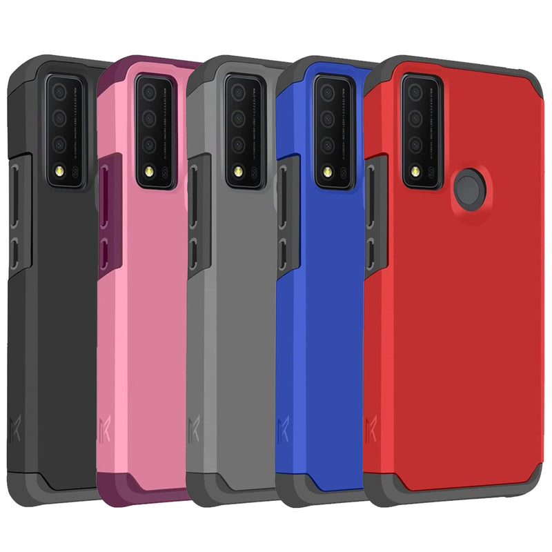 TJS "ArmorLux" Hybrid Phone Case for TCL 30XE