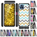 TJS "ArmorLux" Hybrid Phone Case for T-Mobile Revvl 6 5G
