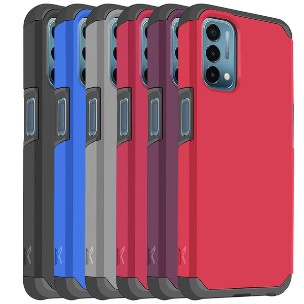 TJS "ArmorLux" Hybrid Phone Case for OnePlus Nord N200