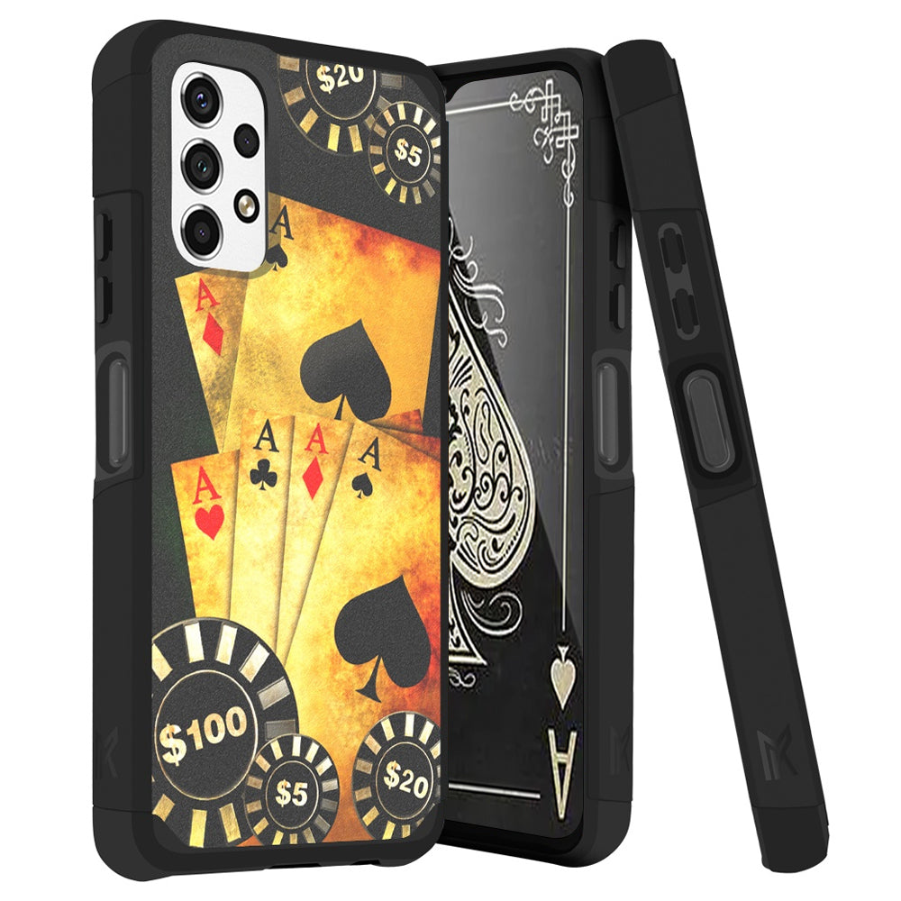 TJS "ArmorLux" Hybrid Phone Case for Samsung Galaxy A23 5G