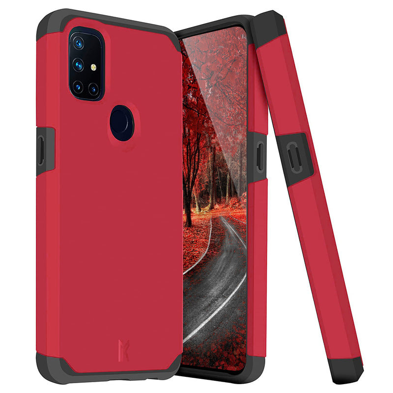 TJS "ArmorLux" Hybrid Phone Case for OnePlus Nord N10