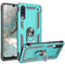 TJS "DuoGuard" Ring Kickstand Phone Case for Samsung Galaxy A50