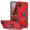 TJS "DuoGuard" Ring Kickstand Phone Case for Samsung Galaxy A50