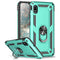 TJS "DuoGuard" Ring Kickstand Phone Case for Samsung Galaxy A10E